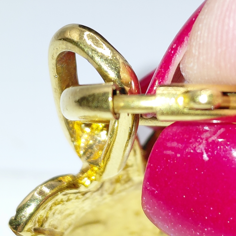 Chanel Vintage Gold Plated Leo Lion Sun CC Medallion Pendant Necklace - Picture 4 of 15